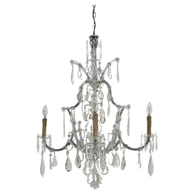 Maria Theresa Crystal Chandelier, Austria, 1900s-TZ-1346166