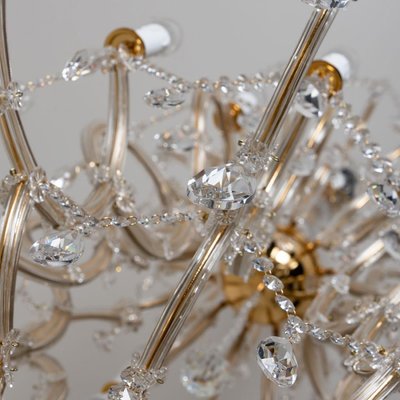 Maria Theresa Gold-Plated Swarovski Chandelier, 1950-VDW-1395271