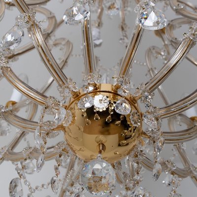 Maria Theresa Gold-Plated Swarovski Chandelier, 1950-VDW-1395271