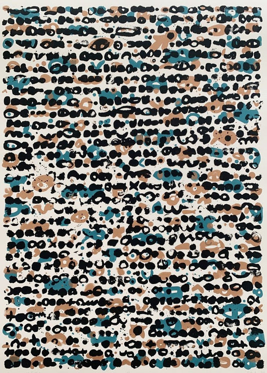 Marianna Stuhr, Particles XL III, 2022, Serigraph