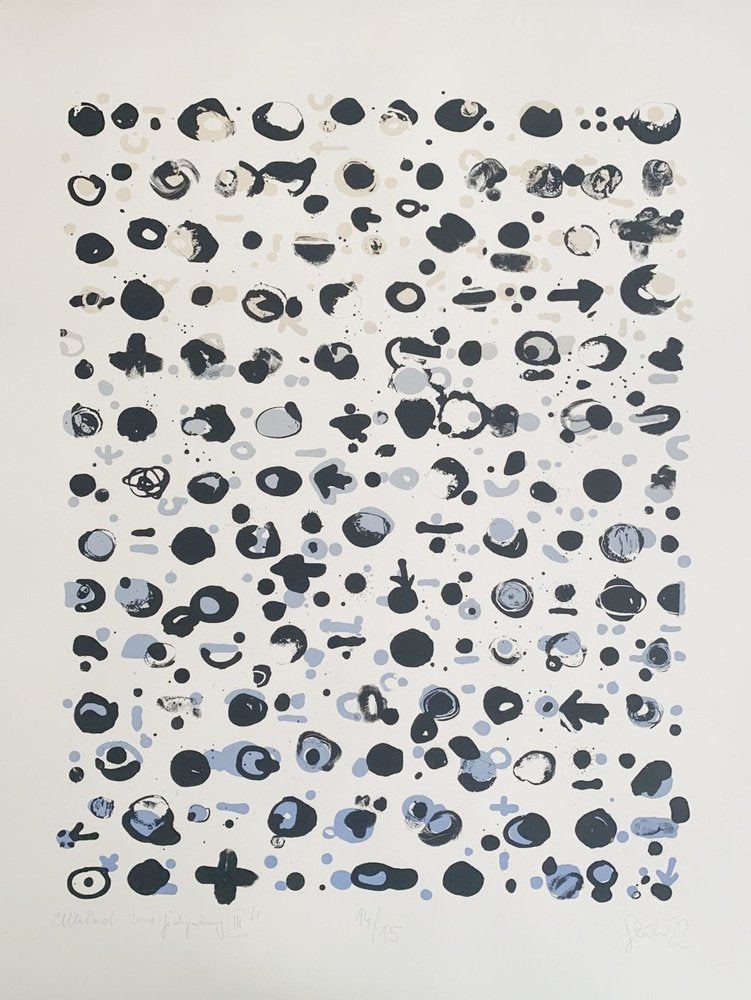 Marianna Stuhr, Zero-One System III, 2022, Serigraph