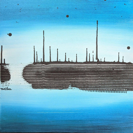 MariBen, Between, 2014, Acrylic on Canvas