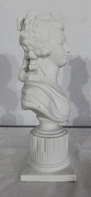 Marie Antoinette Bust in Biscuit Porcelain, 19th-Century-RVK-1147033