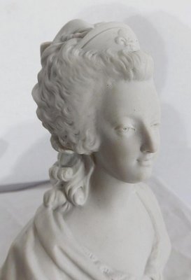 Marie Antoinette Bust in Biscuit Porcelain, 19th-Century-RVK-1147033