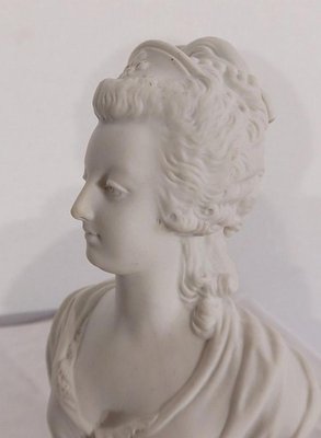 Marie Antoinette Bust in Biscuit Porcelain, 19th-Century-RVK-1147033