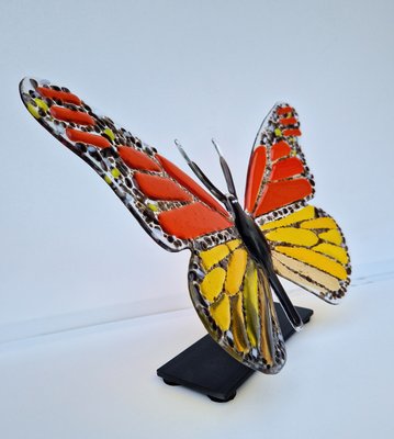 Marijke & Joop Berendsen, Monarch Butterfly, 2024, Glass-QAI-2035857