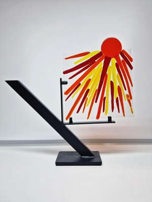 Marijke & Joop Berendsen, Sunbeam, 2024, Glass & Steel-QAI-2035847