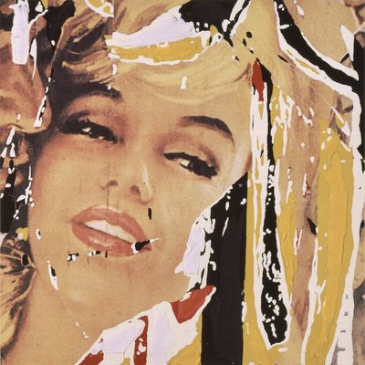 Marilyn, i Volti (D), 1998 Mimmo Rotella-PLZ-942304