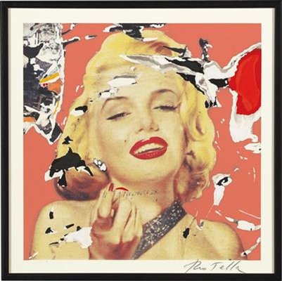 Marilyn, i Volti (I), 1998 Mimmo Rotella-PLZ-942302