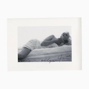 Marilyn Monroe . Wine on the bed . The last sitting (1964) 2009-ICD-706127