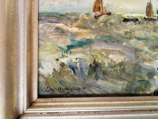 Marine Landscape, 1936, Oil on Canvas-FSD-1223651