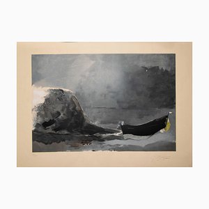 Marine Noire - Lithograph After Georges Braque - 1956 1956-ZCI-759292