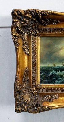 Marine Paintings, Early 20th Century, Set of 2-RVK-895525