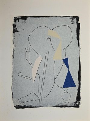 Marino Marini, Juggler, Original Etching and Aquatint, 1963-ZCI-924668