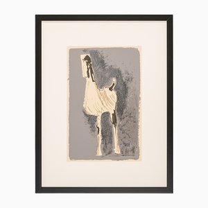 Marino Marini, Pferd, Color Screen Print on Thick Paper-GPP-1124491