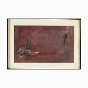 Mario Francesconi, Abstract Painting, Mid 20th-Century, Oil on Canvas, Framed-VMM-1318978