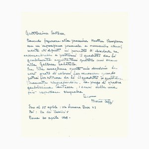 Mario Tozzi - Original Manuscripts - 1930s-ZCI-834518