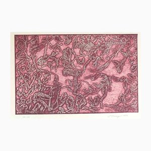 Mark Tobey, Pink Composition, Etching and Aquatint on Paper, 1972-ZCI-1163458