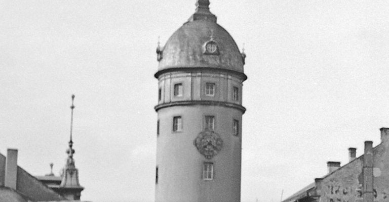 Market Square with Monument of Louis IV, Darmstadt, Germany, 1938, Printed 2021-DYV-997874