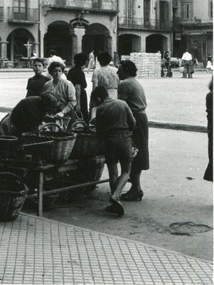 Marketplace, Vic, Spain, 1955-DYV-701062