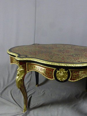 Marquetry Boulle Table by Diehl Paris-WSV-995245