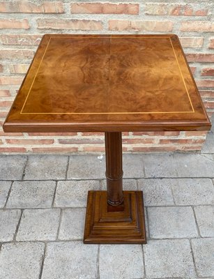 Marquetry Side Table, 1940s-NOU-767272