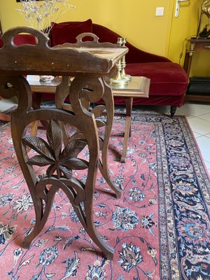 Marquetry Side Table by Emile Gallé-TEP-1288743