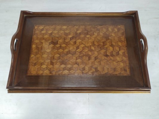 Marquetry Tea Table-EAD-1066955