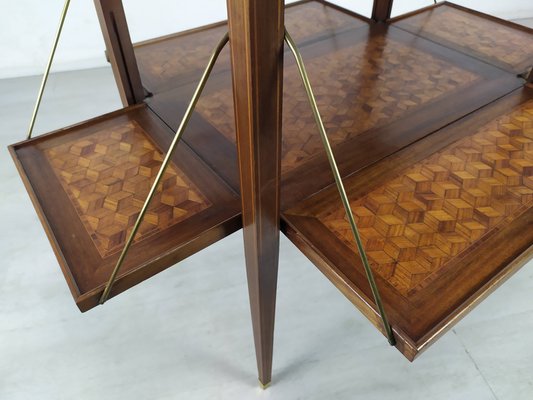 Marquetry Tea Table-EAD-1066955