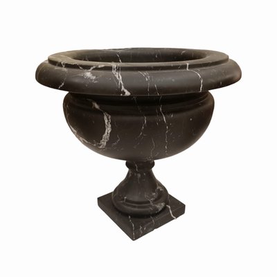 Marquina Marble Cup Sculpture by Daniel Beresaluze, 2000s-RFP-2029042