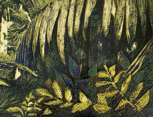 Marta Garbaczewska, Forest 2, 2015, Linocut-XHG-1214599