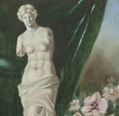 Marthe Delacroix, Venus de Milo, Oil on Canvas, Mid-20th Century-ZCI-1788865