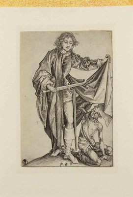 Martin Schongauer, Saint Martin Dividing his Cloak, Etching, 1570-ZCI-2035120