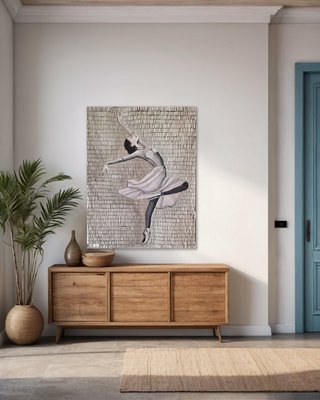 Martina Hamrik, Ballerina 2, Acrylic on Canvas-MDB-2031900