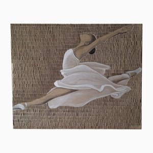 Martina Hamrik, Ballerina, Acrylic on Canvas-MDB-2031902