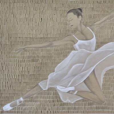 Martina Hamrik, Ballet, Acrylic on Canvas-MDB-2031901