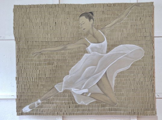 Martina Hamrik, Ballet, Acrylic on Canvas-MDB-2031901