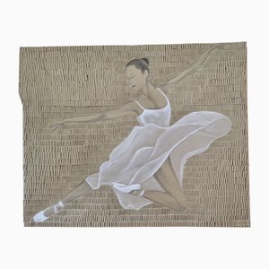 Martina Hamrik, Ballet, Acrylic on Canvas-MDB-2031901