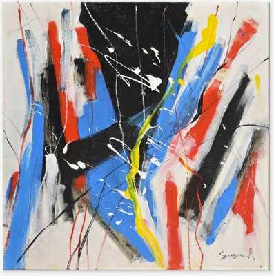 Martine Goeyens, Abstraction Number 1, Painting, 2023-ZCI-1770260