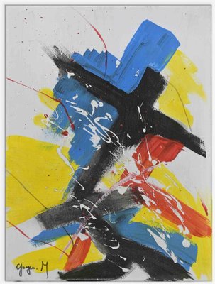 Martine Goeyens, Abstraction Number 5, Painting, 2023-ZCI-1770264