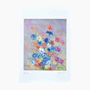 Martine Goeyens, Flowers, Digigraph Print, Late 20th Century-ZCI-1759228