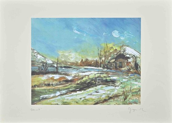 Martine Goeyens, Landscape, Digigraph Print, Late 20th Century-ZCI-1759230