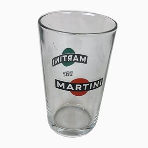 Martini Dry Advertising Glass, 1960s-YNA-656179