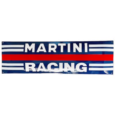 Martini Racing Enamel Advertising Sign Garage, 1990s-BMU-2002213