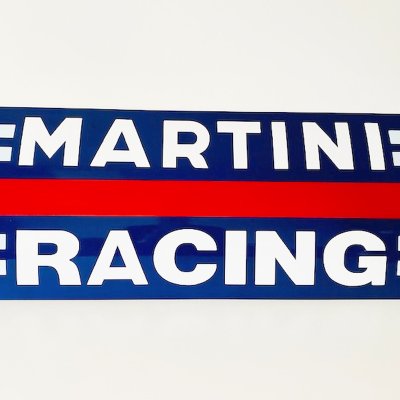 Martini Racing Enamel Advertising Sign Garage, 1990s-BMU-2002213