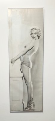 Marylin Monroe Lithograph Plaque by Roger Richman, 1980s-AOU-1796391