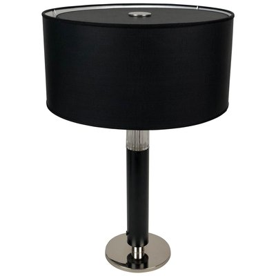 Masculine Black Table Lamp from J. T. Kalmar, 1970s-BAF-763507