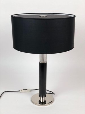 Masculine Black Table Lamp from J. T. Kalmar, 1970s-BAF-763507