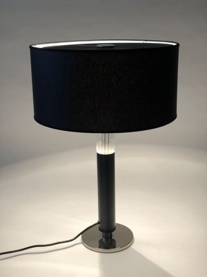 Masculine Black Table Lamp from J. T. Kalmar, 1970s-BAF-763507