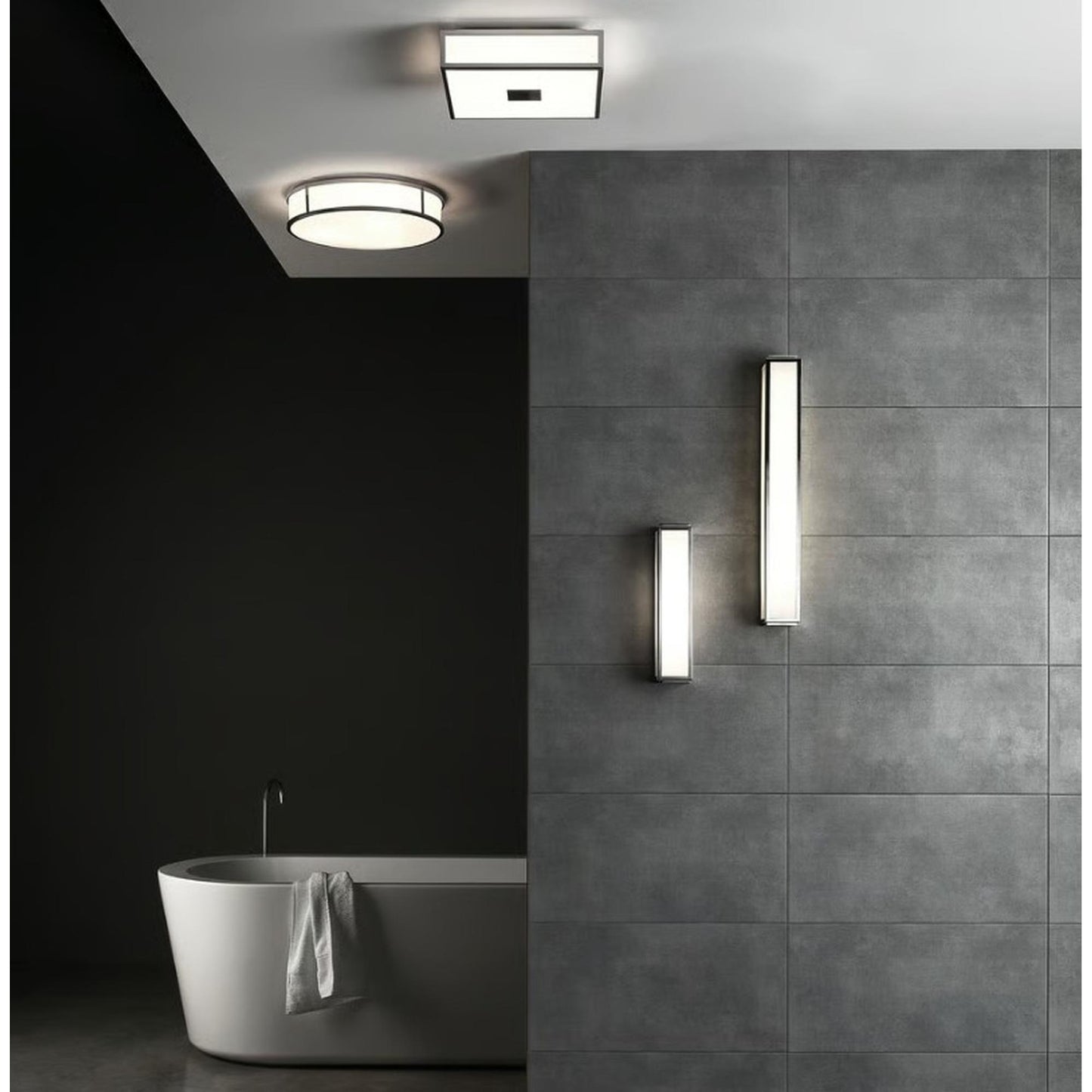Astro Mashiko 230 Round Ceiling Light Bronze